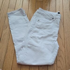 1822 Denim White Skinny Jeans